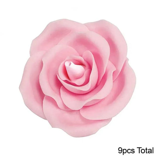 SINGLE ROSE LARGE PINK | SUGAR FLOWERS