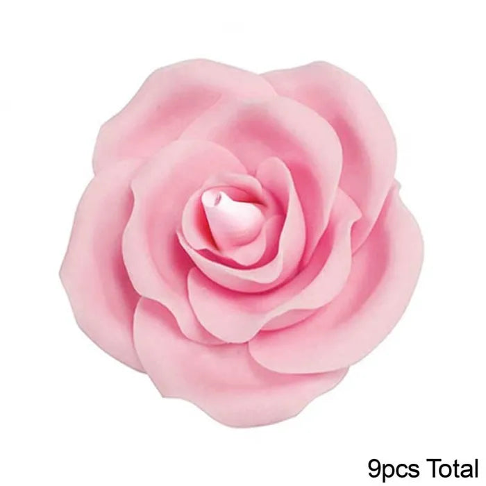 SINGLE ROSE LARGE PINK | SUGAR FLOWERS