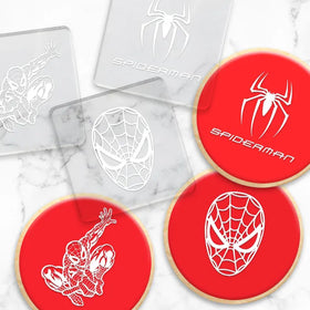 Cookie Debosser Stamp Spiderman (set of 3)