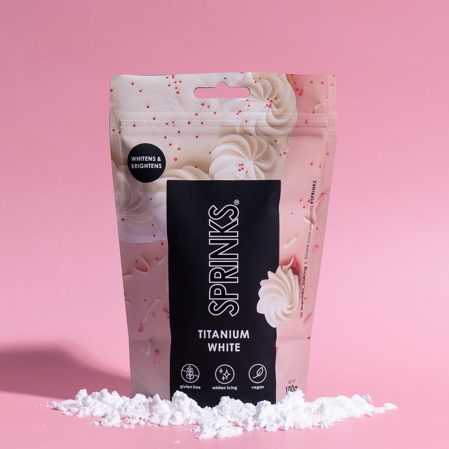 Sprinks Baking Essentials - Titanium White Powder 100g