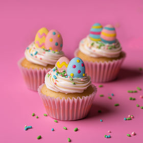 Sprinks Easter Eggs Icing Decorations 8 pcs Edible Toppers
