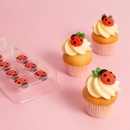 Sprinks Ladybugs Ladybird Icing Decorations | Edible Toppers | 10 pieces