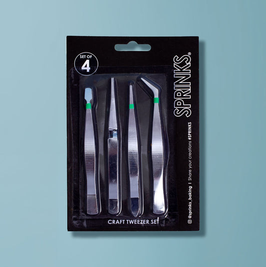 SPRINKS Tweezers set of 4