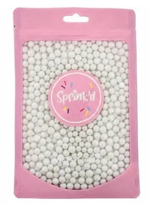 SPRINK'D | SUGAR BALLS | PEARL WHITE | 4MM | 500G
