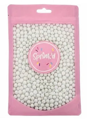 SPRINK'D | SUGAR BALLS | PEARL WHITE | 4MM | 500G