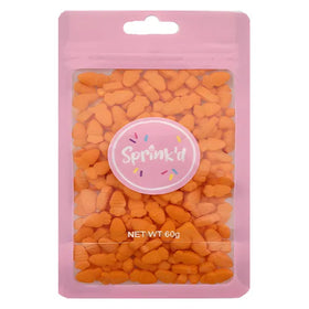 Sprinkd Carrots 14mm Easter Sprinkles 60g