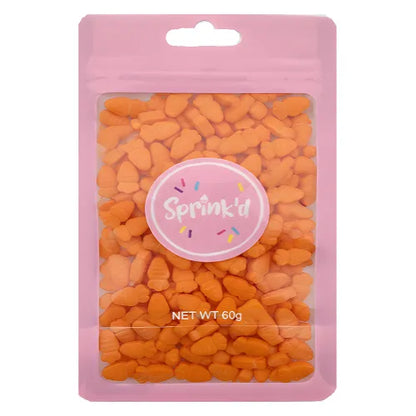 Sprinkd Carrots 14mm Easter Sprinkles 60g