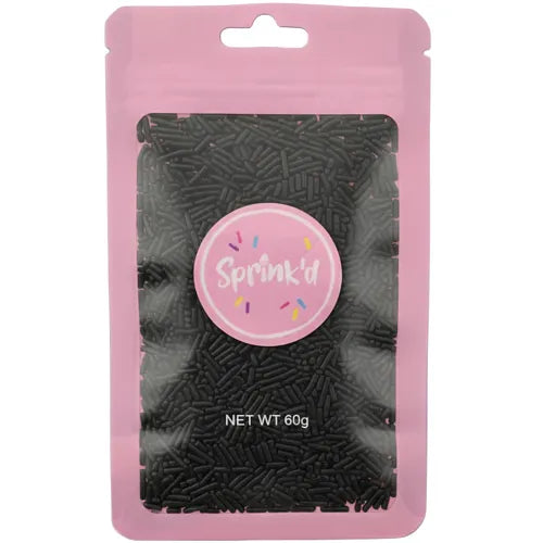 Sprink'd | Jimmies | Black | 60G