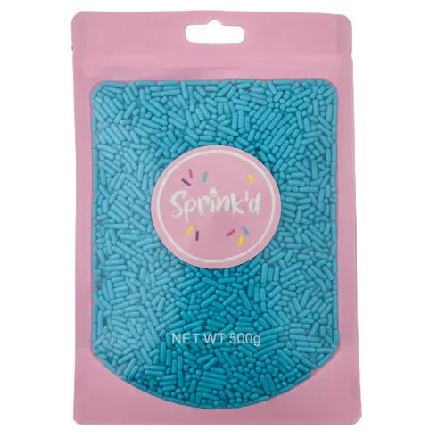 Sprink'D | Jimmies | Bright Blue | 500G