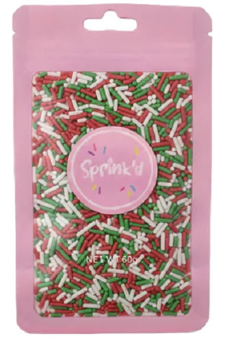 Sprink'd | Jimmies | Christmas | 60G