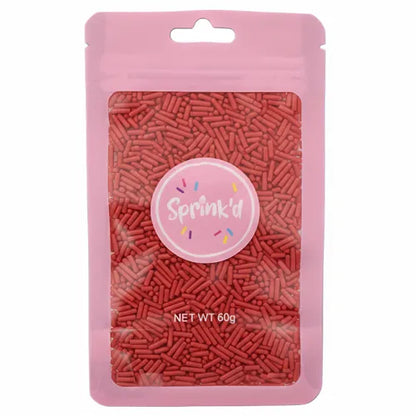 Sprink'D | Jimmies | Red | 60G
