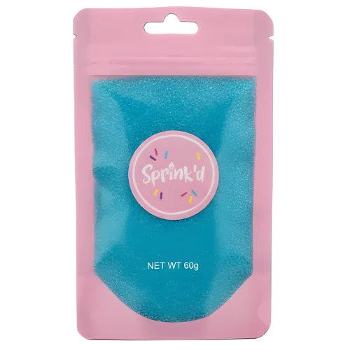 SPRINK'D | SANDING SUGAR | BRIGHT BLUE | 60G
