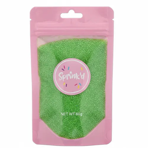 SPRINK'D | SANDING SUGAR | GREEN | 60G