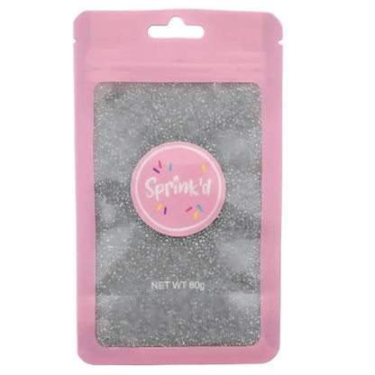 SPRINK'D | SANDING SUGAR | SILVER | 60G