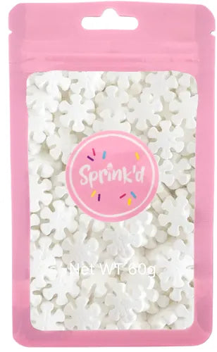 SPRINK'D | WHITE SNOWFLAKES | 12MM | 60G