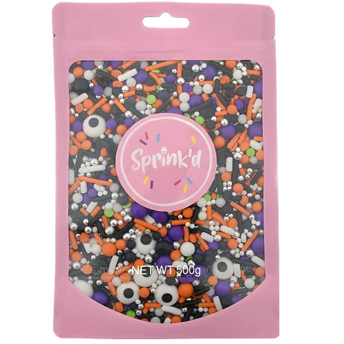 Cake Craft BULK Sprinkd Halloween Witches Brew Sprinkle Mix 1kg, cake sprinkles