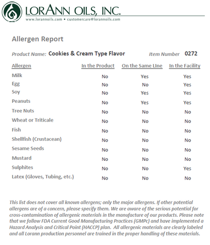 LorAnn Oils Cookies & Cream Flavouring 1 Dram