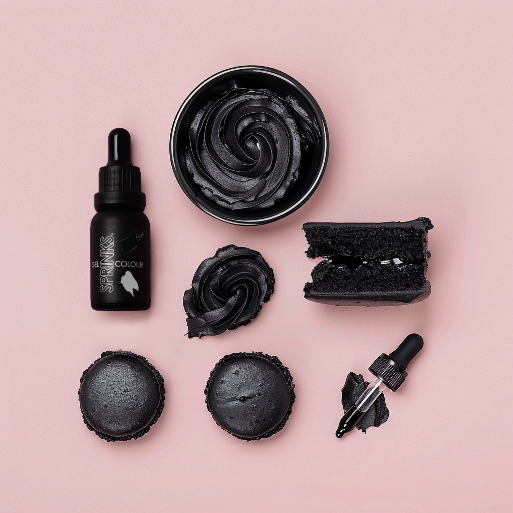 Sprinks BLACK Gel Colour (15ml)