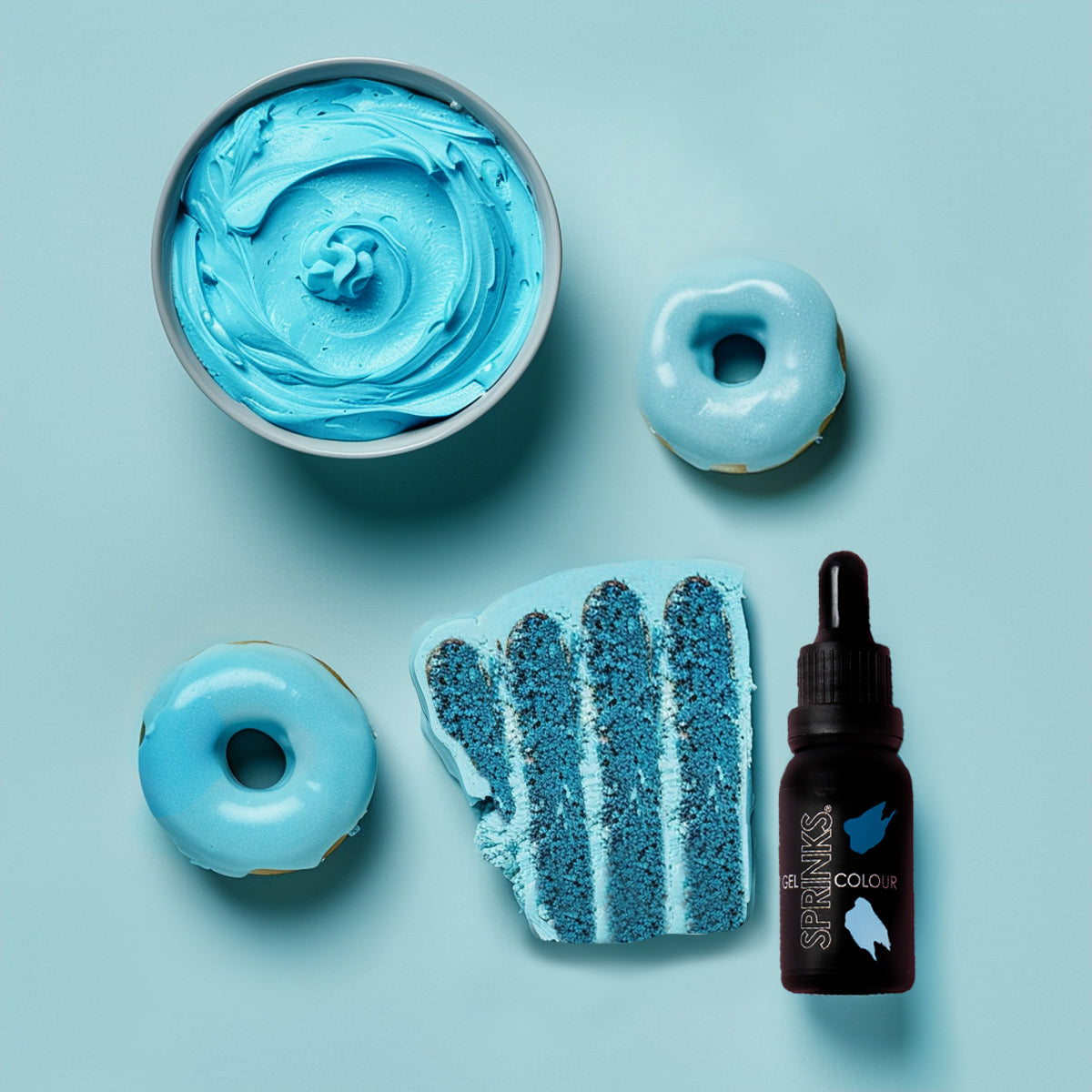 Sprinks BLUE Gel Colour (15ml)