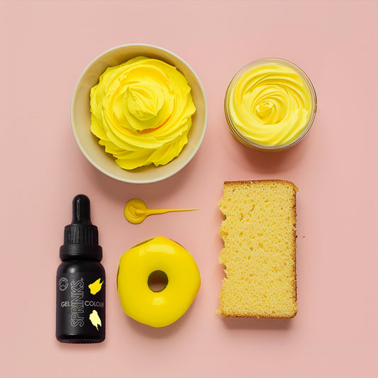 Sprinks LEMON Gel Colour (15ml)