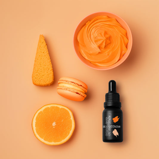 Sprinks SUNSET ORANGE Gel Colour (15ml)