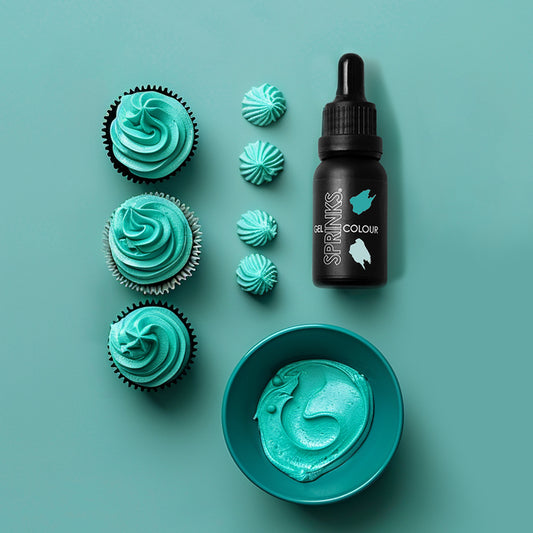 Sprinks TEAL Gel Colour (15ml)
