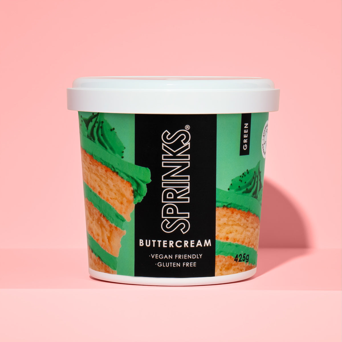 Sprinks Buttercream Icing Green 425g