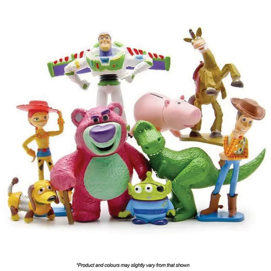 Toy Story - Plastic Figurines Cake Cupcake Toppers (9 pieces)