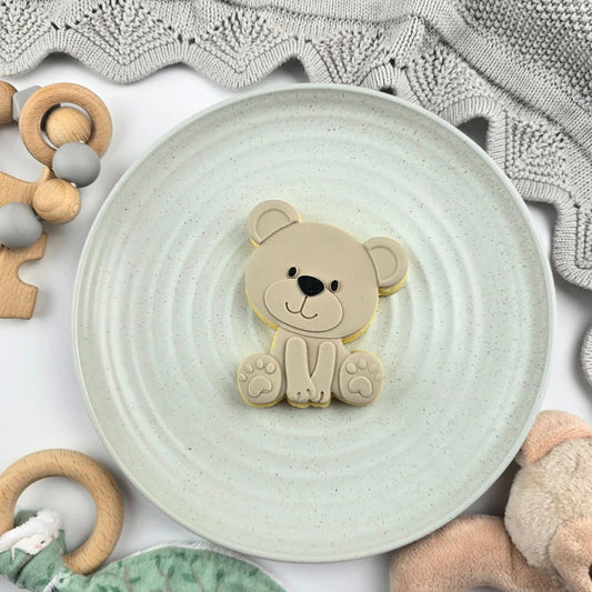 Teddy Bear Cutter & Debosser Set