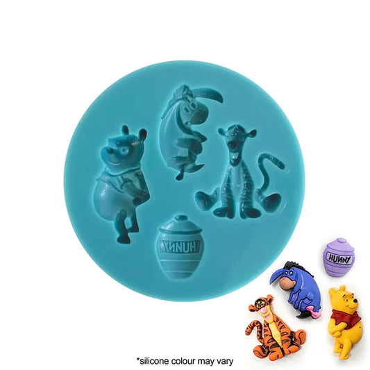Winnie The Pooh Silicone Mould
