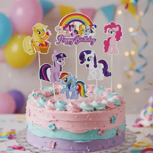 WISH | MY LITTLE PONY | TOPPER SET | 6 PC