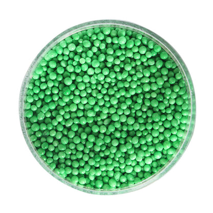 Nonpareils GREEN 2mm Sugar Balls (85g) - by Sprinks