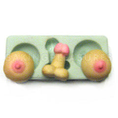 Adult Set Sugarcraft Silicone Mould