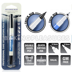 Airforce Blue Edible Food Pen