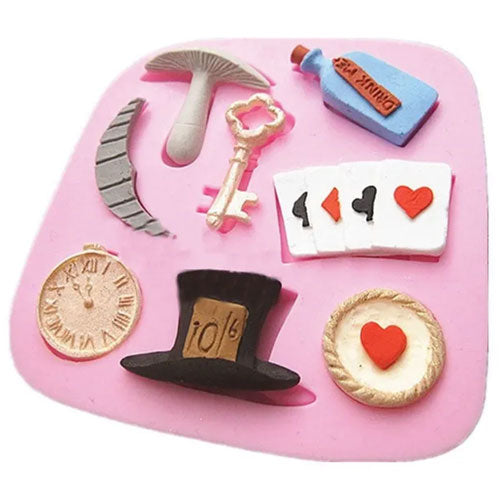 Alice In Wonderland Silicone Mould