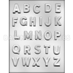 Alphabet Chocolate Mould 3cm