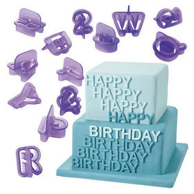 Alphabet/Number/Symbol Cutter Set 40pcs