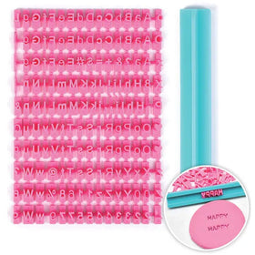 Alphabet & Numbers Extra Cookie Press Set
