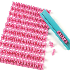 Alphabet & Numbers Extra Cookie Press Set