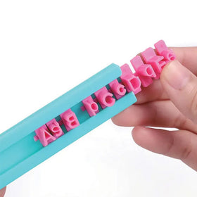 Alphabet & Numbers Extra Cookie Press Set