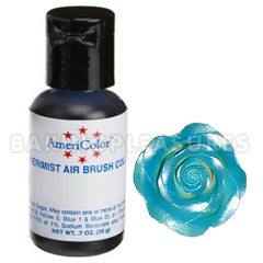 AmeriColor Blue Sheen Airbrush/Paint Food Colour .65 oz