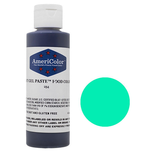 Bulk AmeriColor Soft Gel Paste Turquoise 4.5oz