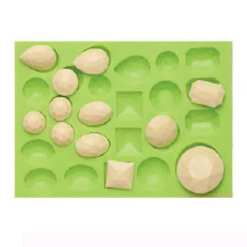 Assorted Gems Silicone Mould