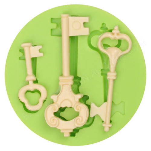 Assorted Keys Silicone Mould