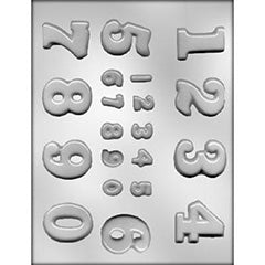 Assorted Numbers Chocolate Mould