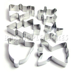 Ateco Christmas Cutter 6 pcs - Stainless Steel