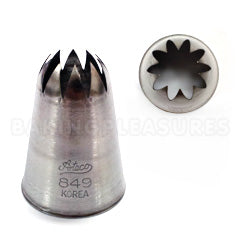 Ateco Closed Star Large Piping Tip #849