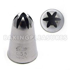 Ateco Closed Star Medium Piping Tip #855