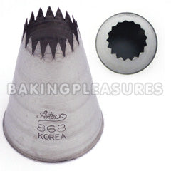 Ateco French Seamless Large Piping Tip #868