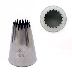Ateco French Star Large Piping Tip #869